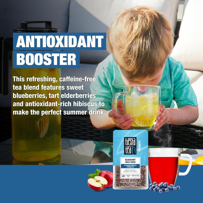 Tiesta Tea Blueberry Wild Child Herbal Tea - Image 4